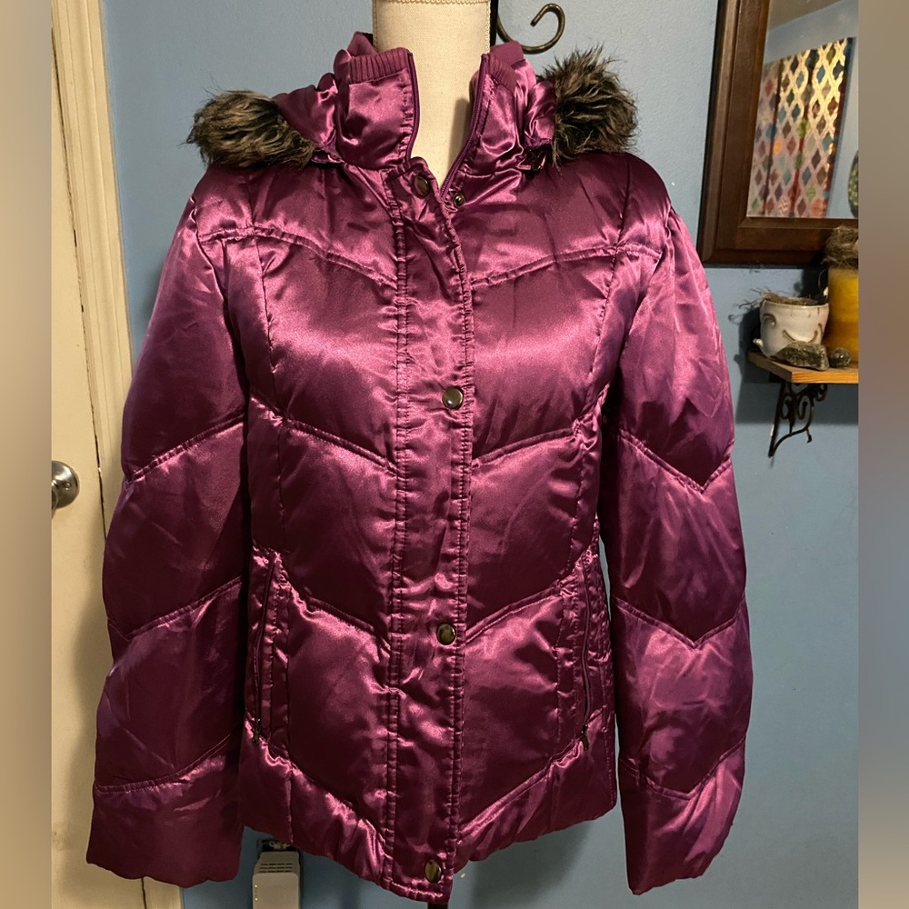 Route 66, Purple Sateen, Winter Jacket
